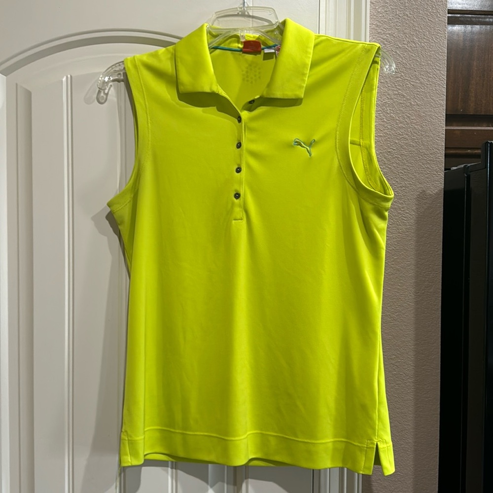 PUMA golf sleeveless top